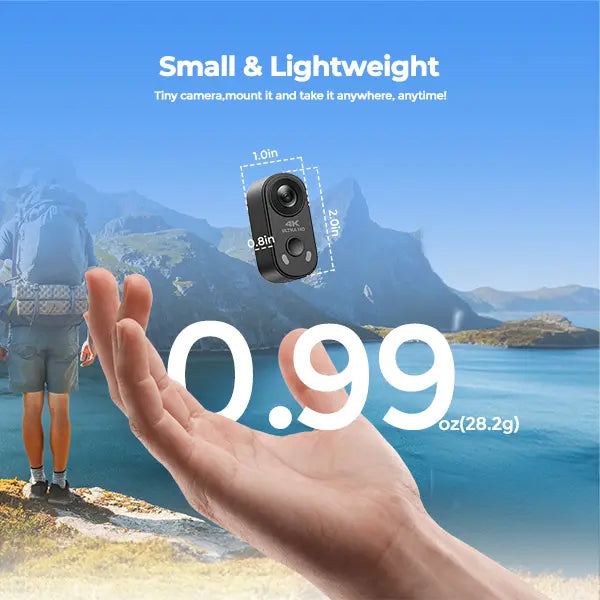 Mini POV 4K Action Camera
