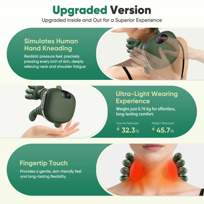 Shoulder & Neck Massager with Heat